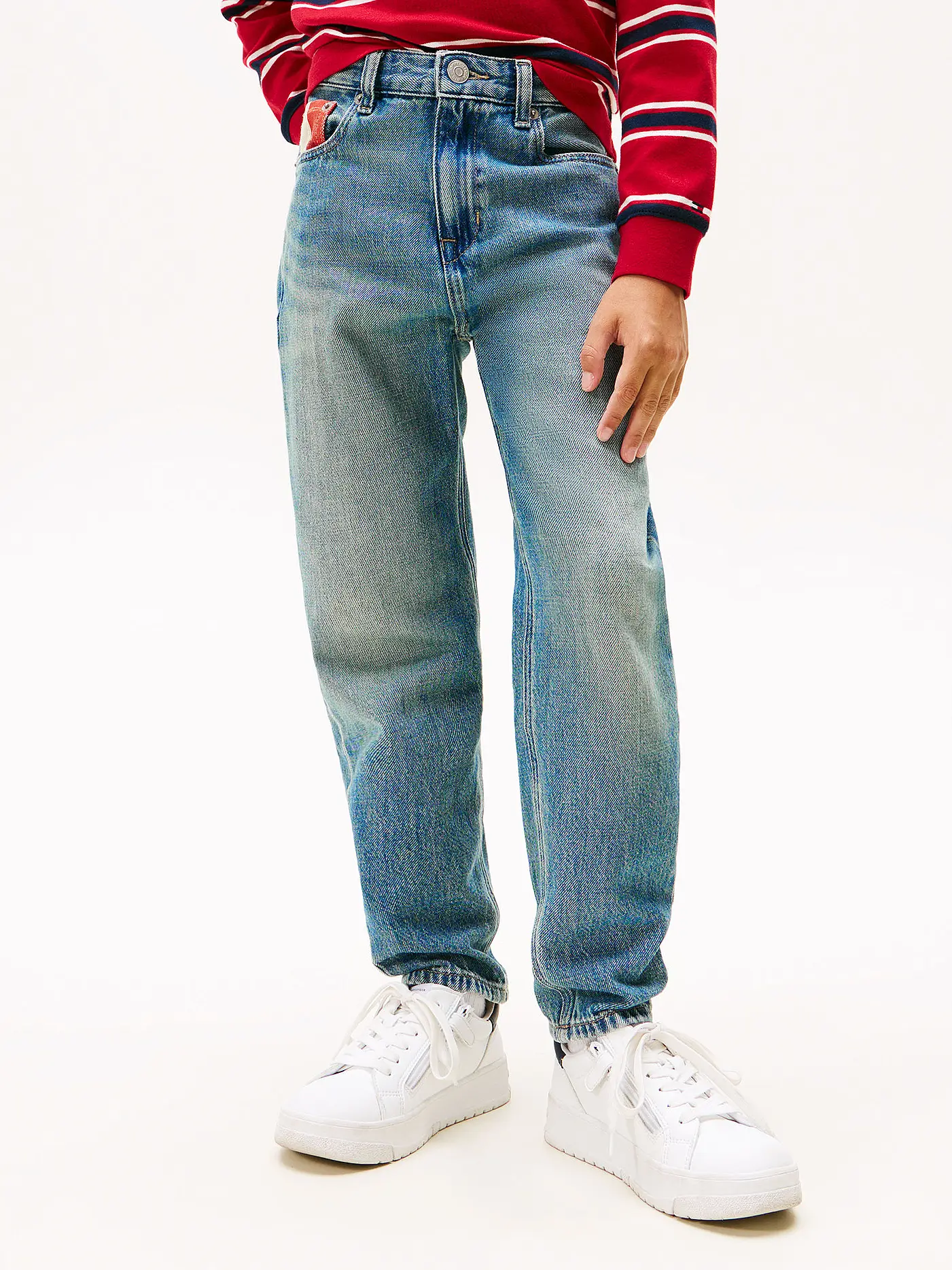 TOMMY HILFIGER | Jungen  Jeans Regular Fit | 